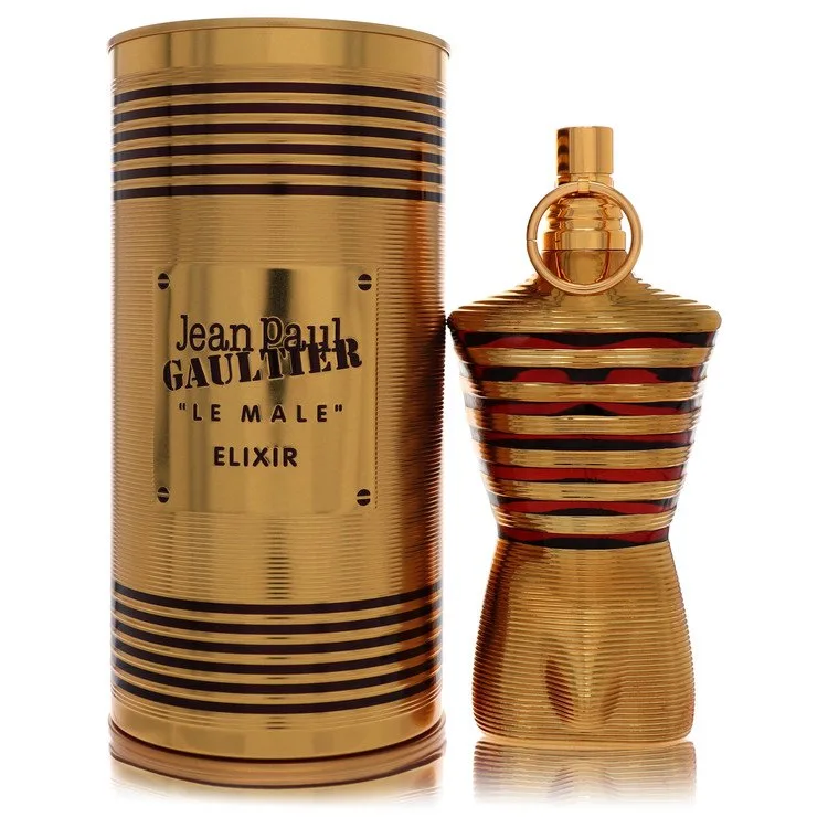 Jean Paul Gaultier Le Male Elixir Cologne 4.2 oz Parfum Spray for Men