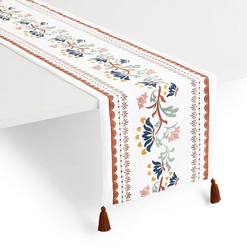 Jenny Martinez Floral Table Runner, One Size, Multiple Colors