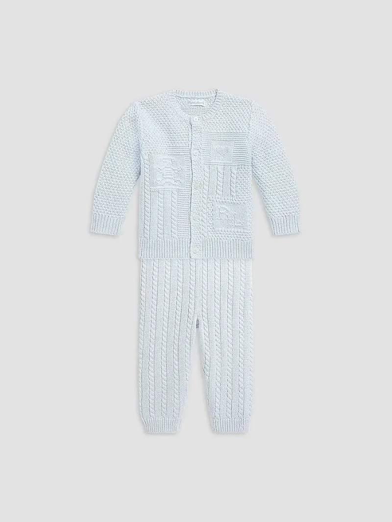 Polo Ralph Lauren Boy's Baby Boy's Knit Pants - Beryl Blue - Size 18 Months
