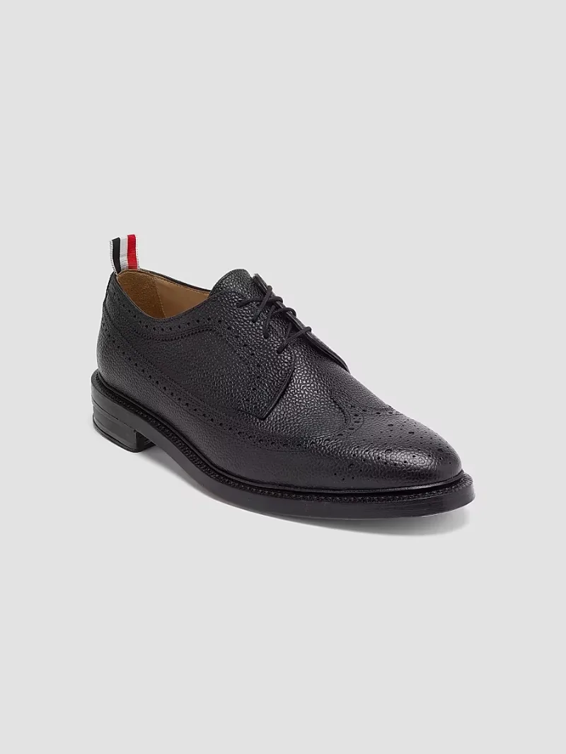 Thom Browne Men's Classic Longwing Brogues - Black - Size 8