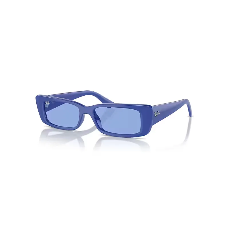 Ray-Ban Teru Bio-based Sunglasses Electric Blue Frame Blue Lenses 54-17