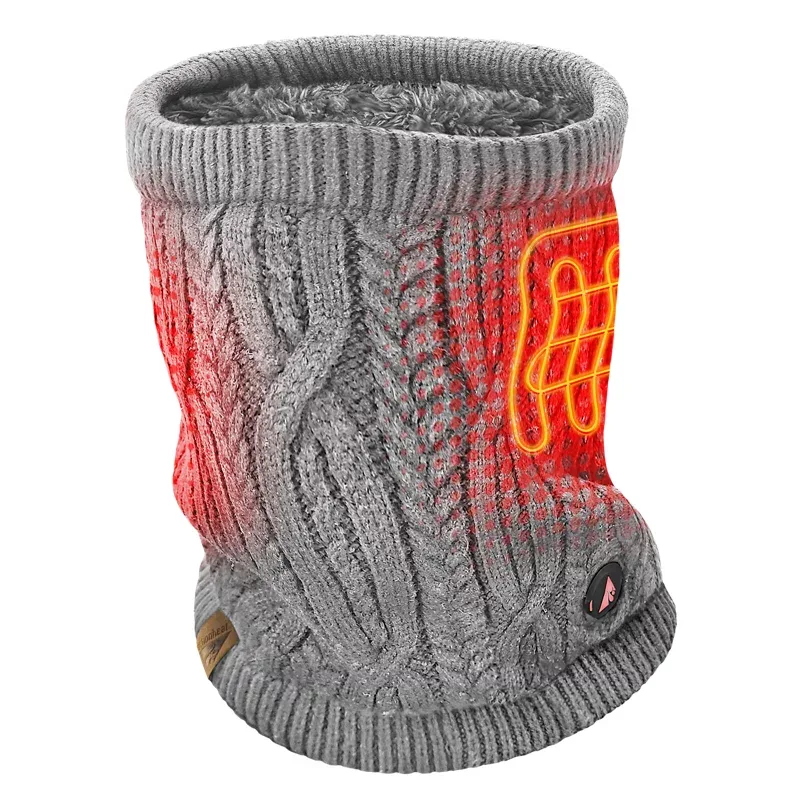 ActionHeat AA Battery Heated Fleece Scarf