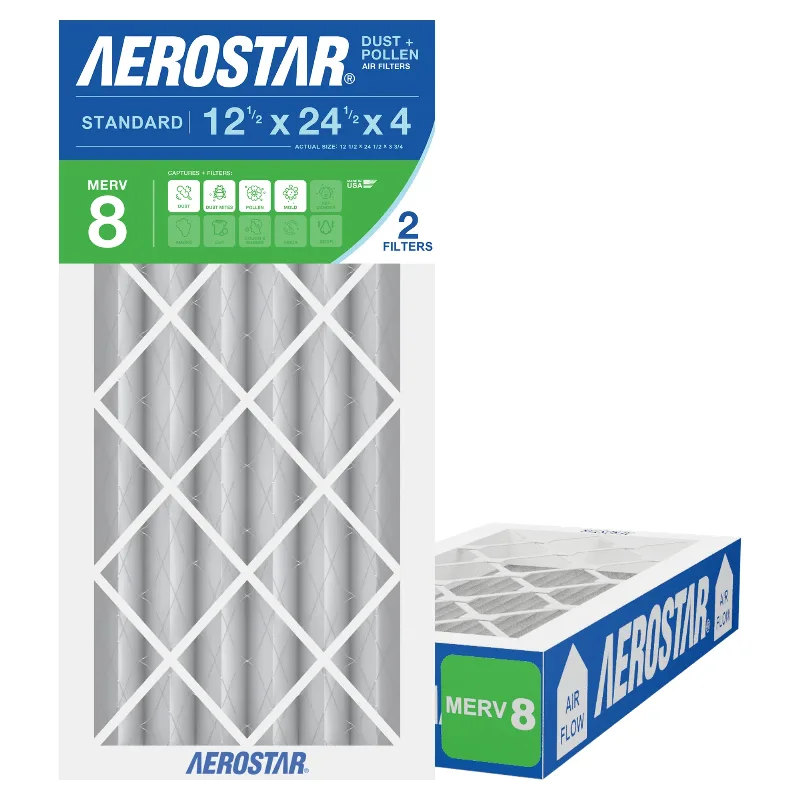 12 1/2x24 1/2x4 Aerostar Air Filter
