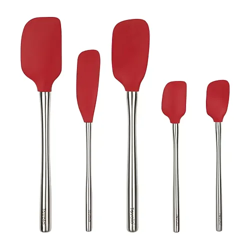 Tovolo Flex-Core Stainless Steel 5-pc. Spatula, One Size, Red
