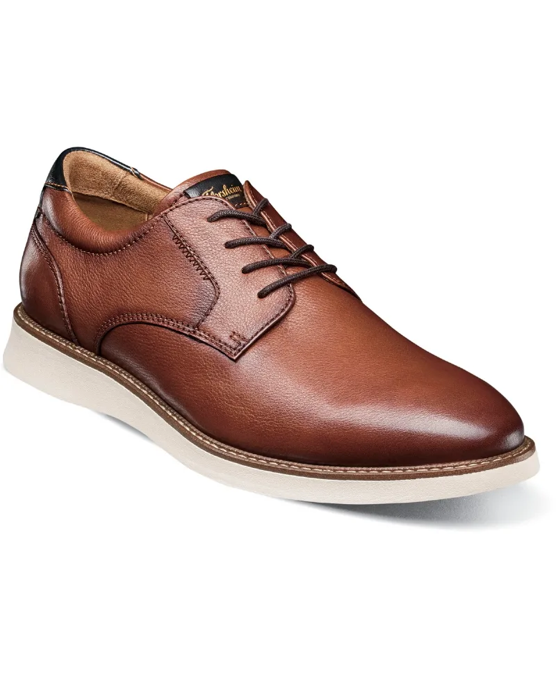 Florsheim Men's Launch Plain Toe Oxford - Cognac multi