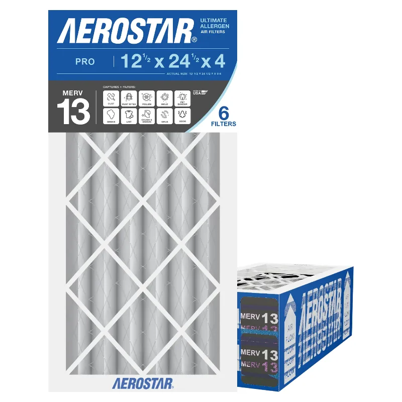 12 1/2x24 1/2x4 Aerostar Air Filter