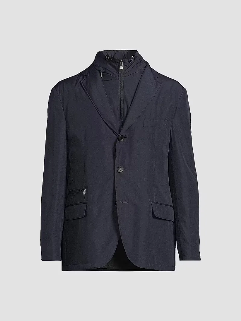Men's ID Tech Sport Jacket - Navy - Size 40