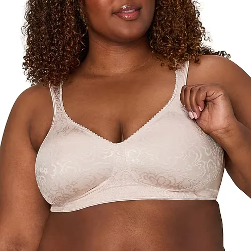 Playtex 18 Hour Ultimate Lift & Support Full Coverage Wireless Full Coverage Bra 4745, D, Brown