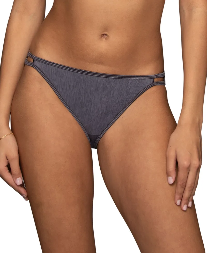 Vanity Fair Illumination String Bikini Underwear 18108 - Steel Violet