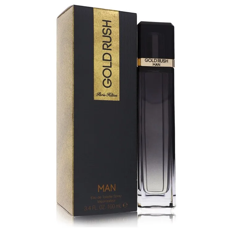 Gold Rush Cologne by Paris Hilton 3.4 oz EDT Spray for Men