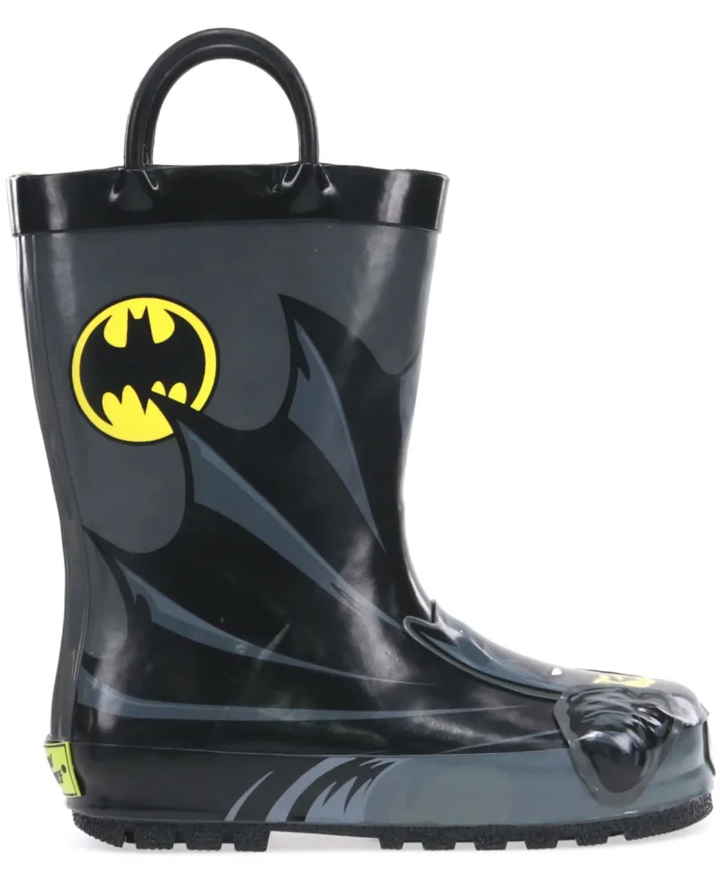 Kids|Toddler Boy's Batman Everlasting Rain Boots - BLACK
