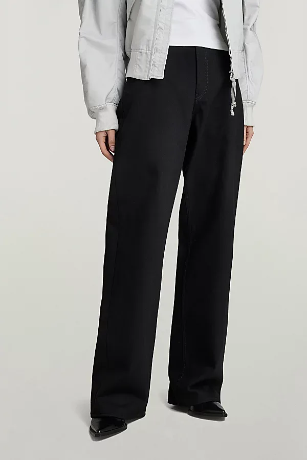 G-Star Stray Ultra High Loose Jeans in Black, Women's at Urban Outfitters