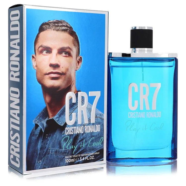 Cr7 Play It Cool Cologne by Cristiano Ronaldo 3.4 oz EDT Spray for Men