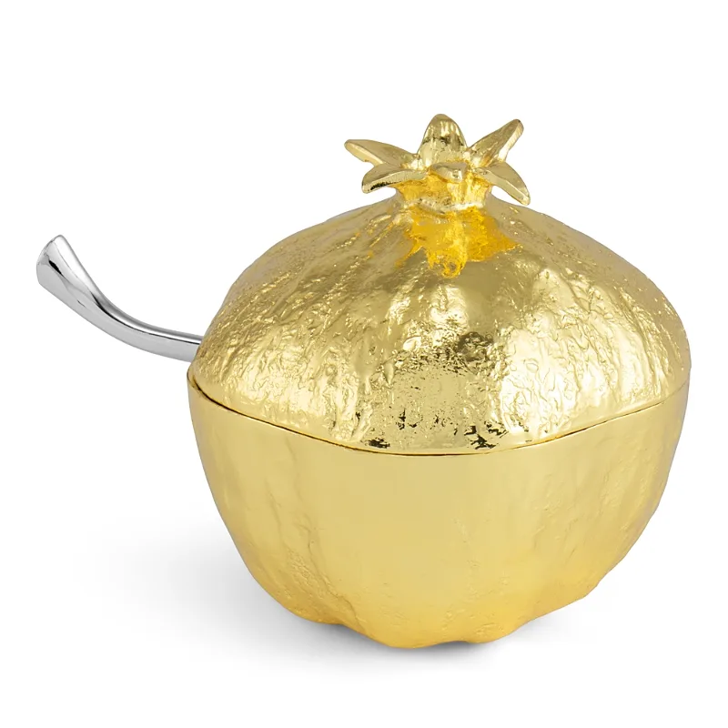 Michael Aram Pomegranate Mini Pot with Spoon