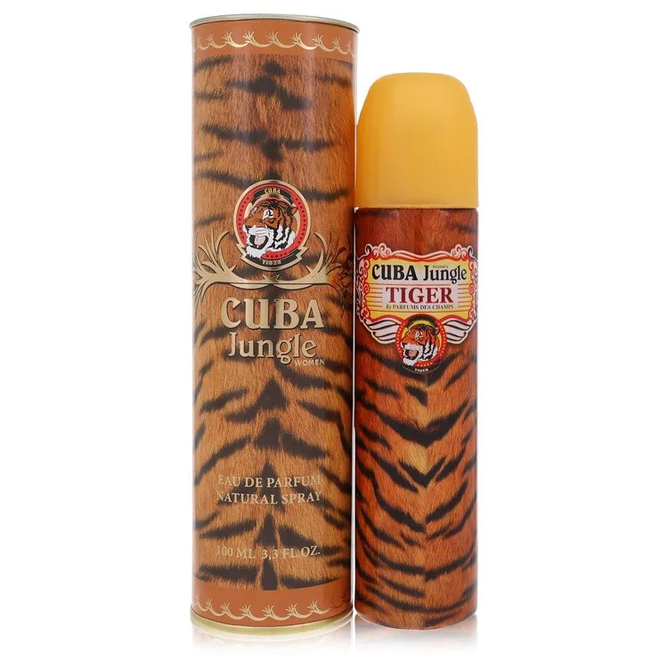 Cuba Jungle Tiger Perfume by Fragluxe 3.4 oz EDP Spray for Women