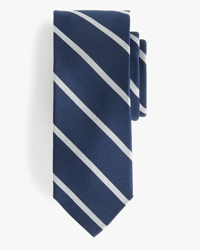 Striped tie