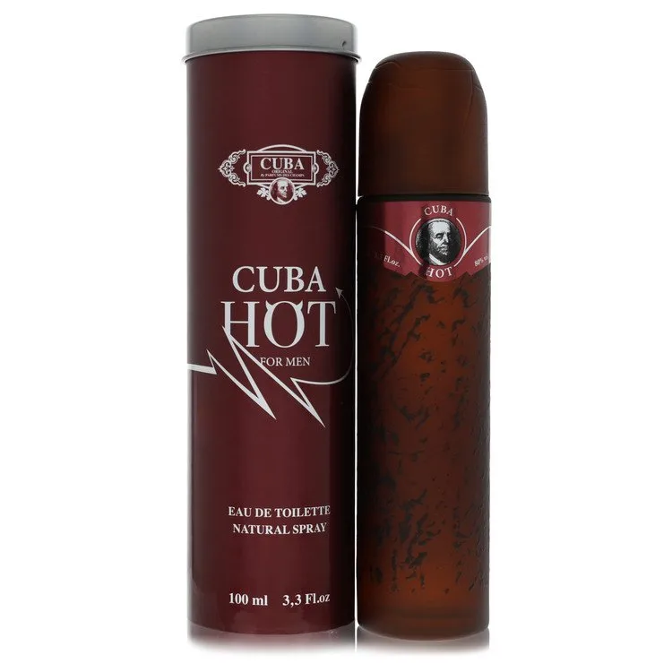 Cuba Hot Cologne by Fragluxe 3.3 oz EDT Spray for Men