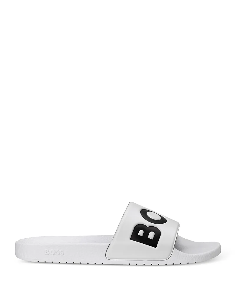 Boss Men's Aryeh Black Slide Sandals