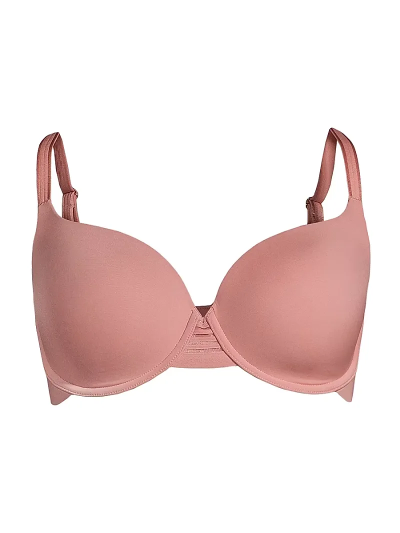 Le Mystere Women's Second Skin Back Smoother Bra - Pink Quartz - Size 32D