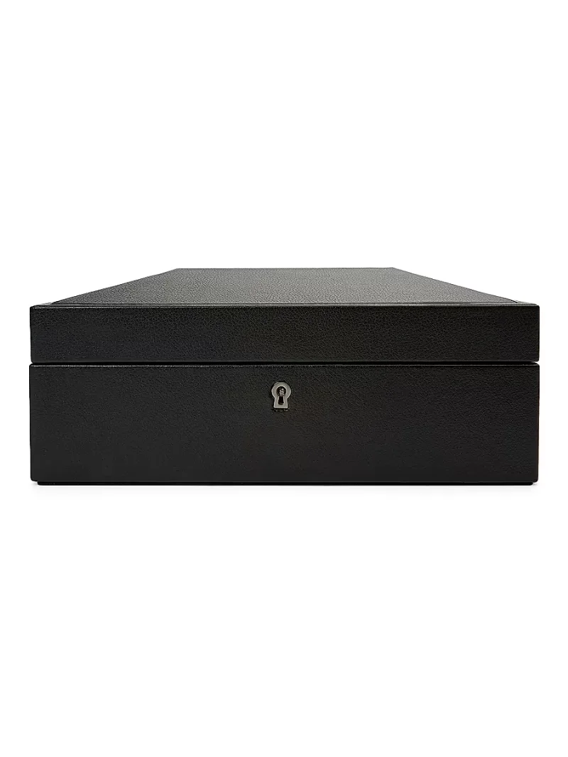 Wolf British Racing Green 8-Piece Watch Box