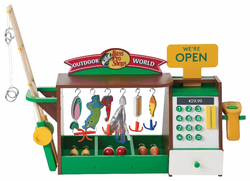 Bass Pro Shops Wooden Fishing Set for Kids