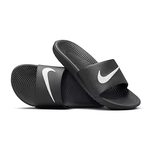 Nike Little & Big Kid Unisex Kawa Slide Slide Sandals, 2 Medium, Black