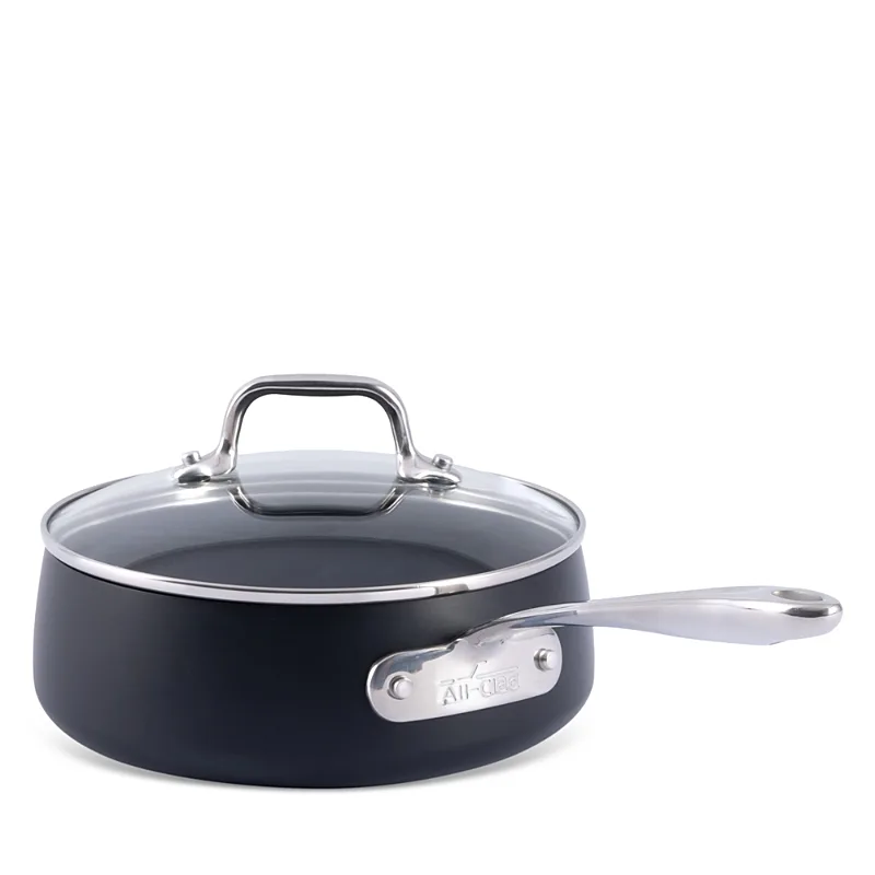 All-Clad HA1 Expert Cookware Nonstick 2.5 Qt. Saucepan with Lid