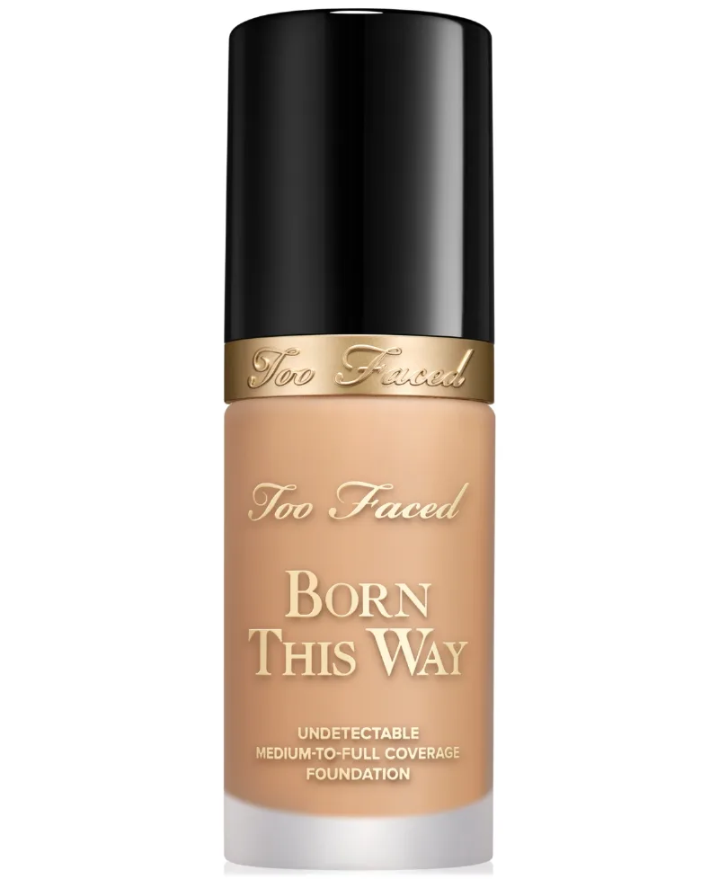 Too Faced Born This Way Undetectable Medium-To-Full Coverage Foundation, 1 oz. - Natural Beige