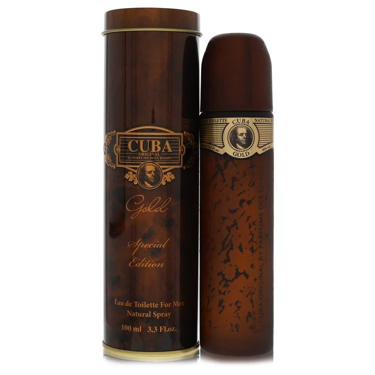 Cuba Gold by Cuba EDT SPRAY 3.3 OZ (LIMITED EDITION) for MEN