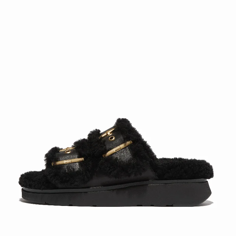 GEN-FF Shearling Two-Bar Slides