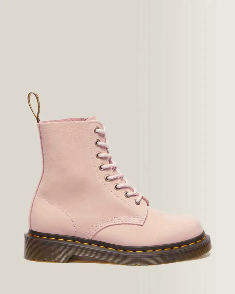 Dr. Martens, 1460 Pascal nubuck leather boots in Pink, Men's Size 13