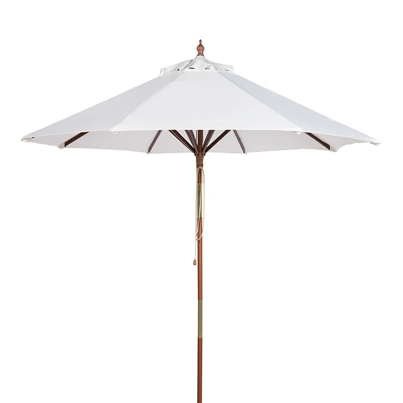 Safavieh Bethany 9 Ft Wooden Umbrella