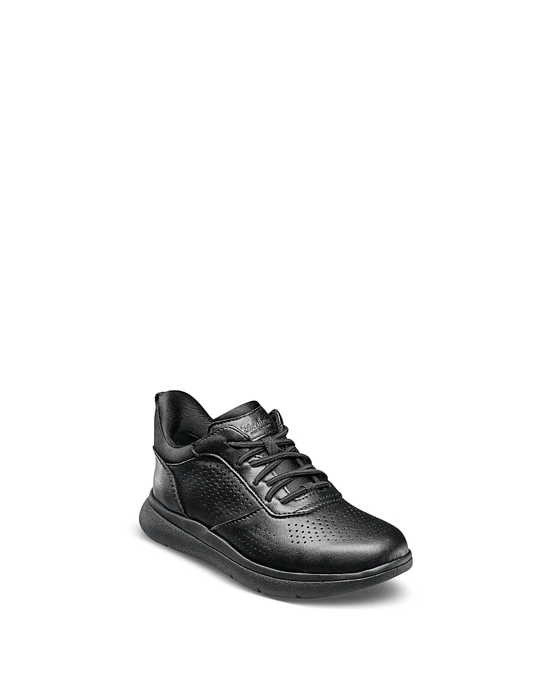 Florsheim Kids Boys' Fleet Perf Toe Elastic Lace, Jr Hands Free Sneakers - Toddler, Little Kid, Big Kid