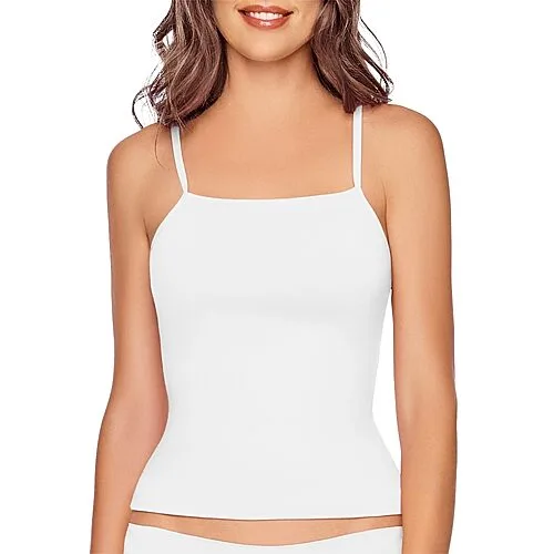 Ilusion Microfiber Camisole- 4444, Small, White