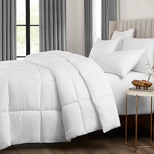 Fieldcrest All Seasons Warmth Down Alternative Comforter, One Size, White