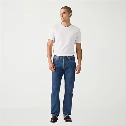 Levi's Mens 501 Regular Fit Straight Leg Jean, 34 36, Blue