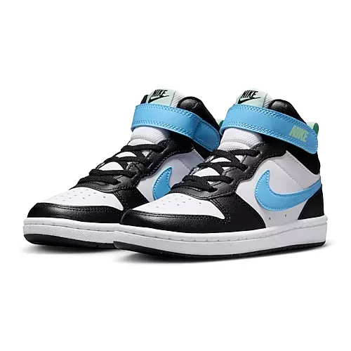 Nike Mid 2 Little Kid Boys Sneakers, 1 Medium, White