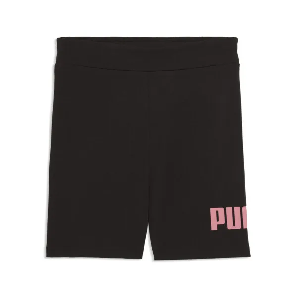 Leggings PUMA Cortos Essentials 2 Colour No.1 Logo para Adolescentes en Talle 5-6Y Negro