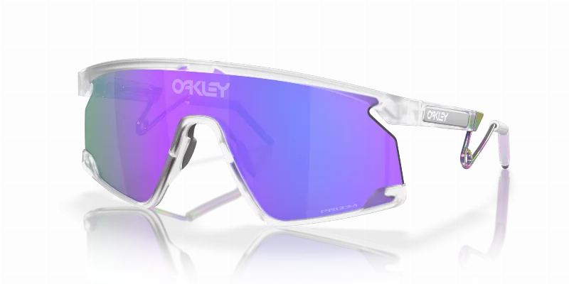Oakley BXTR Metal Sunglasses with Matte Clear Frame and Prizm Violet Lenses | Oakley®