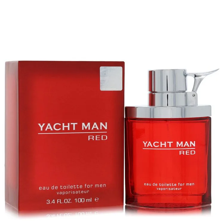 Yacht Man Red Cologne by Myrurgia 3.4 oz EDT Spray for Men