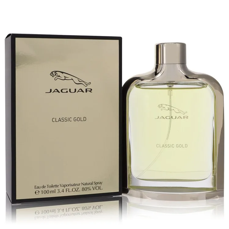 Jaguar Classic Gold Cologne by Jaguar 3.4 oz EDT Spray for Men